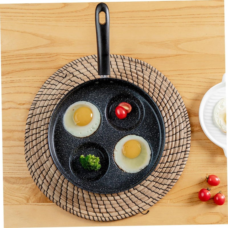 1pc Non-stick Frying Pan Cup Waffle Cooker for Household Use Compatible Induction Cookers Easy to Clean Material Heat Insulated Handle Design - Image 4