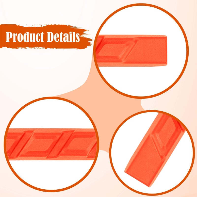 Orange Chainstay Protector TPU Frame Protection Tape Scratch Resistant for Mountain Bike - Image 3