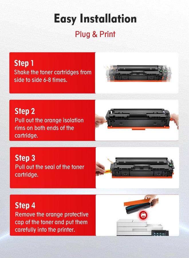 DMGE 067 Black Toner Cartridge Set - Replacement for Canon 067 067H CRG-067, Compatible with Canon Color ImageClass MF656Cdw LBP632Cdw MF654Cdw MF653Cdw LBP633Cdw Printer (2 Pack) - Image 5