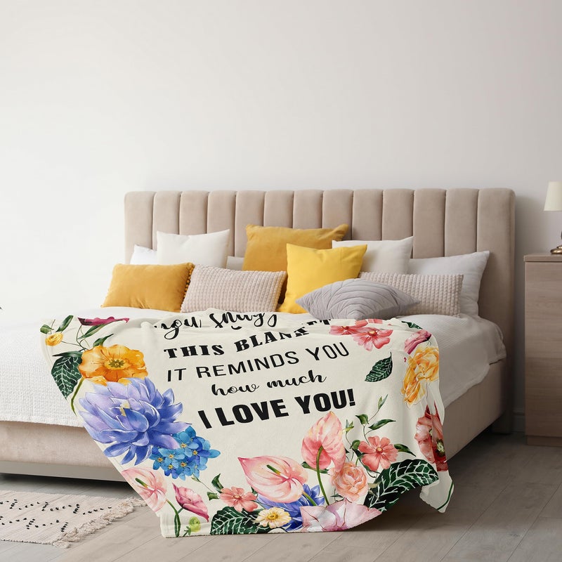 Xutapy Xutapy Grandma Gifts Blanket 60x50  Best Gifts for Grandma  Great Grandma Birthday Gifts  Grandma Gifts from Grandchildren  Gigi Gifts for Grandma  Nana Gifts  to My Grandmother Gift Ideas  - Image 2