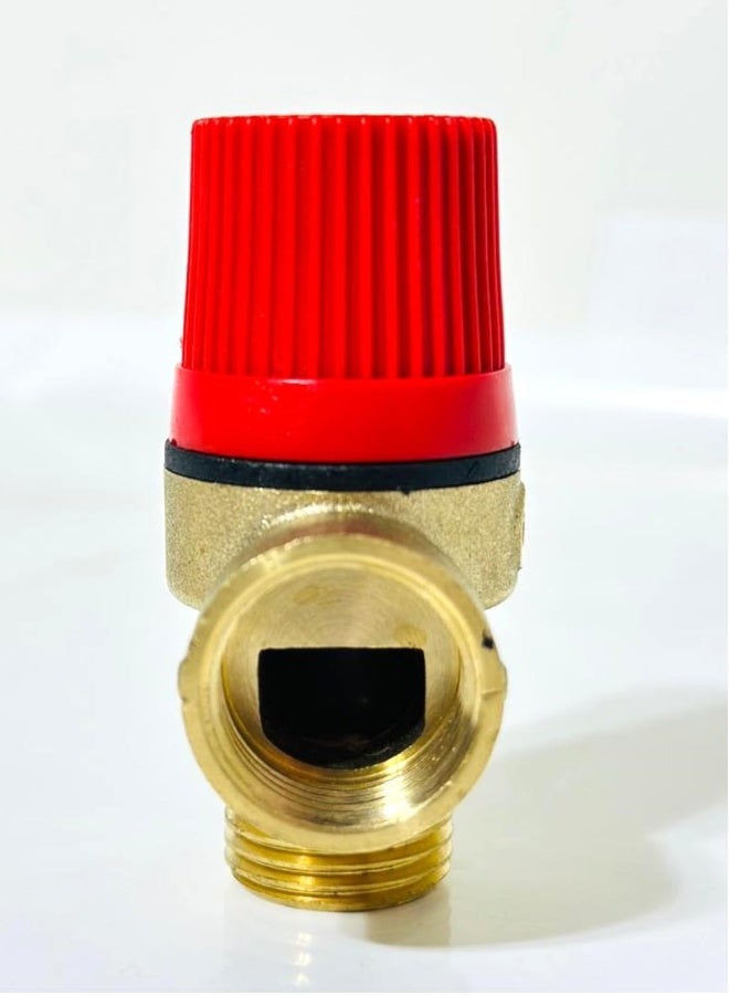 Biella صمام تخفيف تصريف الأمان من النحاس 3/4" لسخان الماء (6 بار) - Image 2