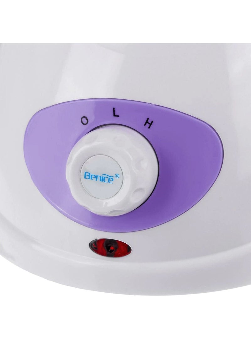 Benice Sauna Facial Steamer Purple/White - Image 4