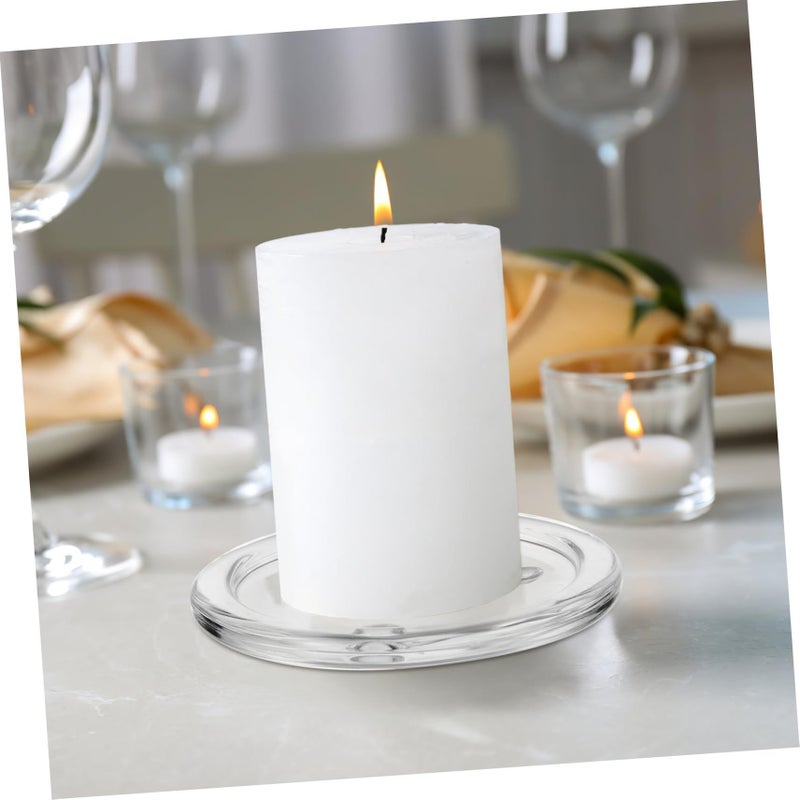 2 Sets 10 Pcs Glass Candle Holders And Tray For Vanity Jewelry Storage Wedding Home Decor - Image 5