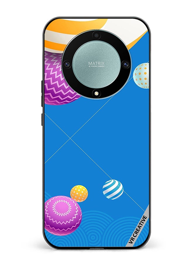 VR CREATIVE Protective Case Cover For Honor X9b Abstract Design Multicolour - Image 1