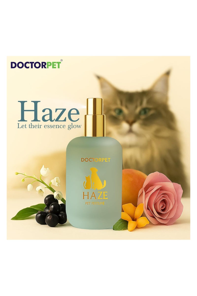 DOCTERPET Doctor Pet Haze Pet Perfume - 50ml - Soft Fresh Scent for Pets - Crisp, Clean & Elegant Fragrance Mist for Pets - Image 4