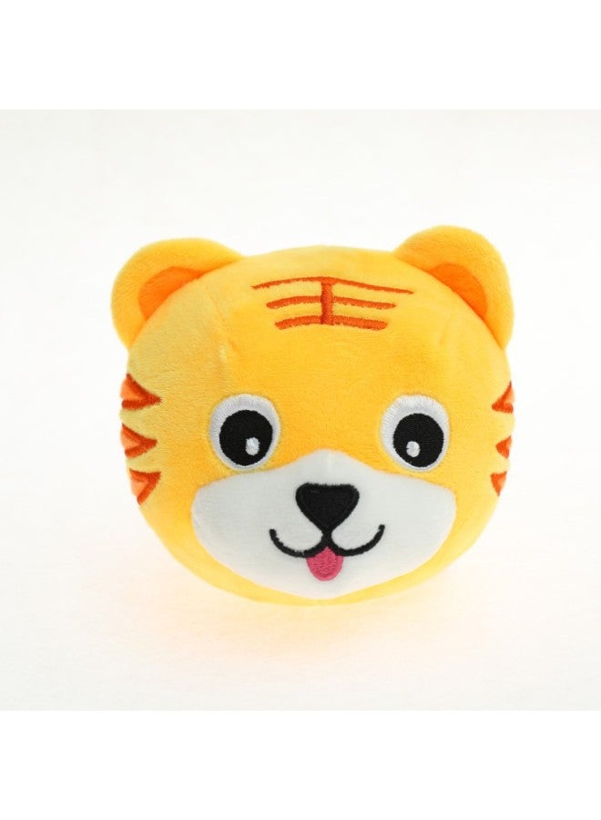 Vibration Ball Music Bouncing Pet Toy Baby Doll Repeat Speaking Toy Electronic-Color:Powder Rabbit-Specifications:English Charging Version]  - Image 5