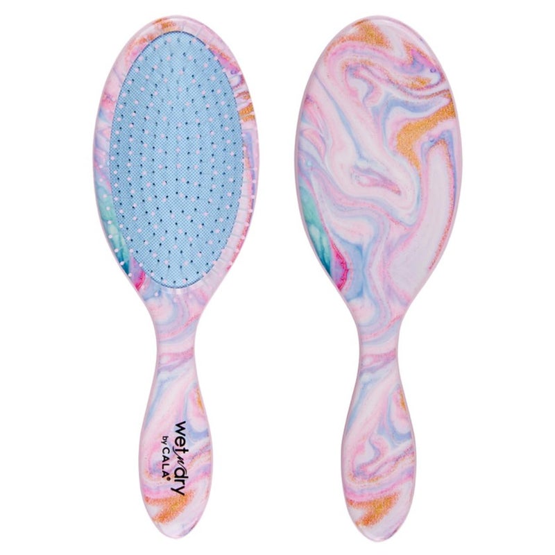 Cala WETNDRY DETANGLING HAIR BRUSH PASTAL DREAMS