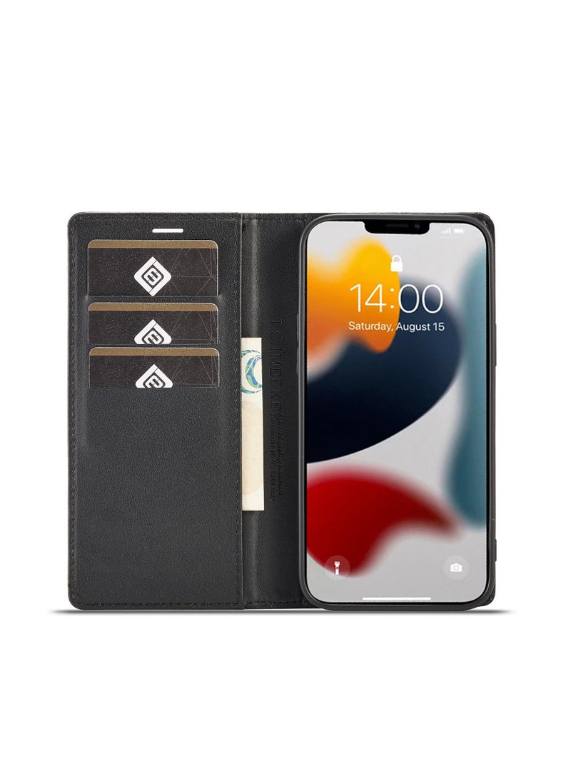 Suteni Flip Cover Protective Leather Case for iPhone - Image 4