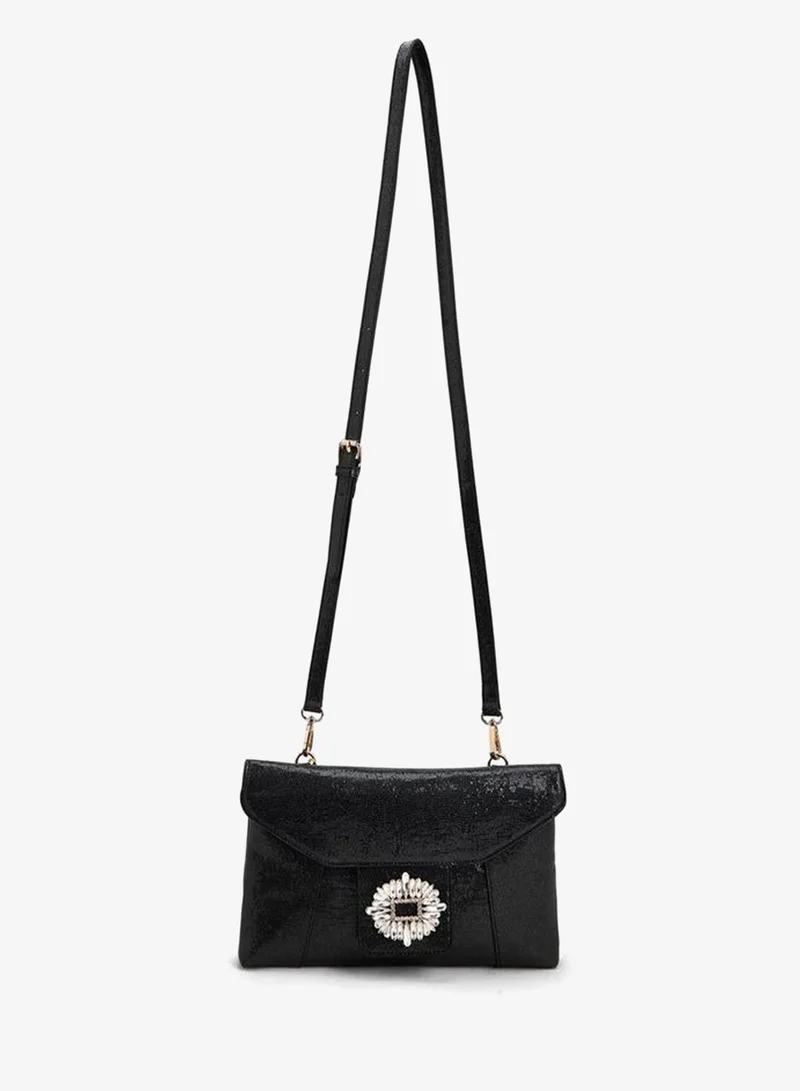 بابريكا Embellished Clutch With Haul Loop