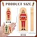 Arrowbash 30 Pcs Wooden Community Helpers Toys Multicultural Career Wooden People Figures Small Professionals Character Set for Preschool Classroom Educational Activity Sorting Stacking Toys - Image 4