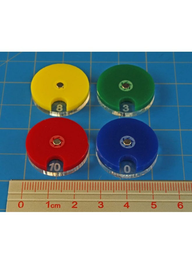 LITKO - Multi-Color Dial Set | Life Counter | Point Tracker | Turn Tracker | Wound Counter - Image 1