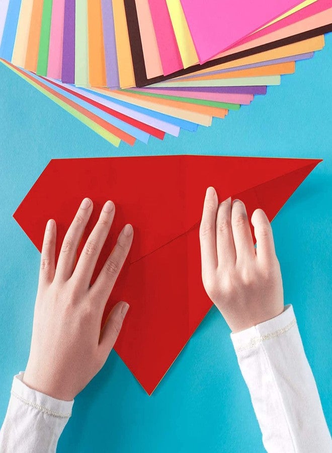 Bonmiy 25Sheets Red Cardstock Paper, 8.5 x 11 Card stock for Cricut, Thick Construction Paper for Card Making, Scrapbooking, Craft 90 lb / 250 gsm - Image 5