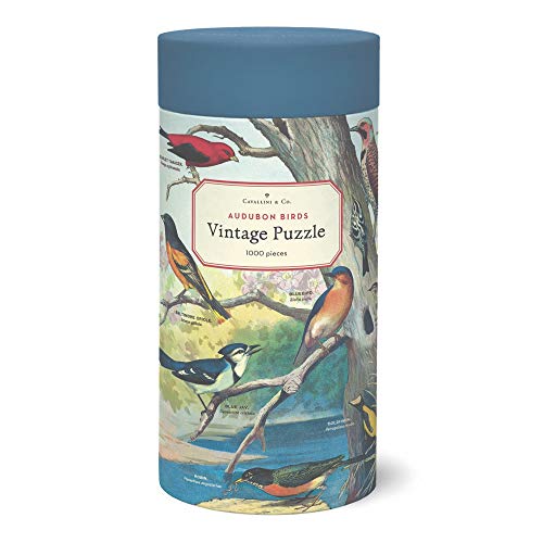 CAVANILLI & CO. Cavallini 1000 Piece Puzzle, Audubon Birds (PZL/BRD) - Image 1
