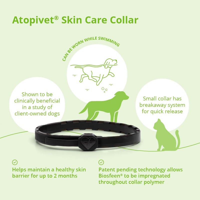 Atopivet Skin Care Collar for Dogs and Cats Less Than 22 lbs - Image 3