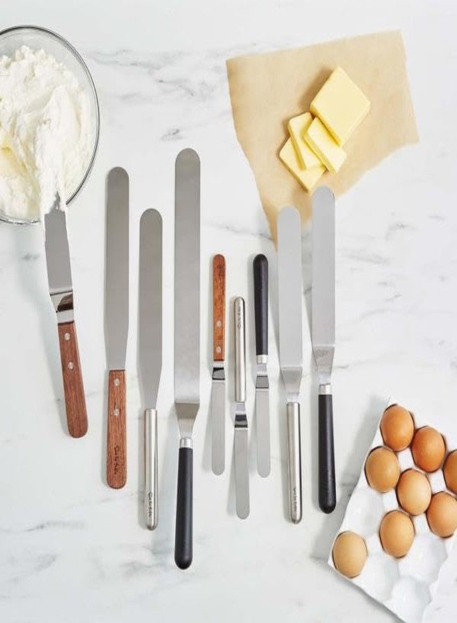 Sur La Table Offset Wood-Handle Icing Spatula - Image 4