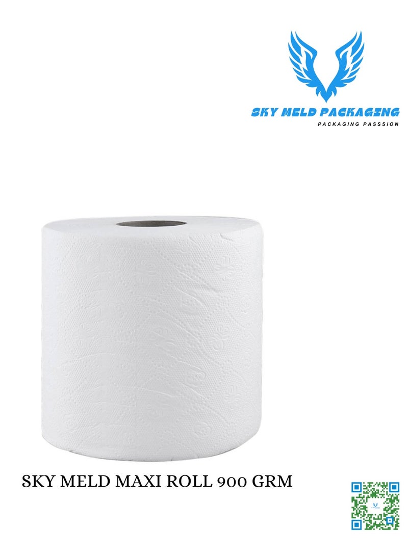 SKY MELD Maxi Roll 900 grams Plain - White 1 Roll - Image 1