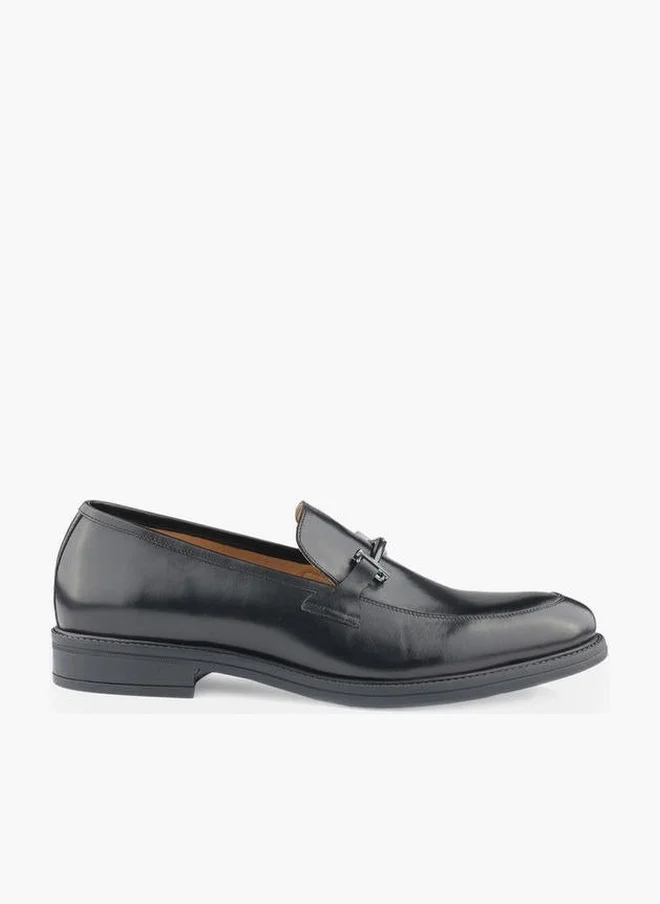 دوتشيني Men Metal Accent Slip-On Loafers