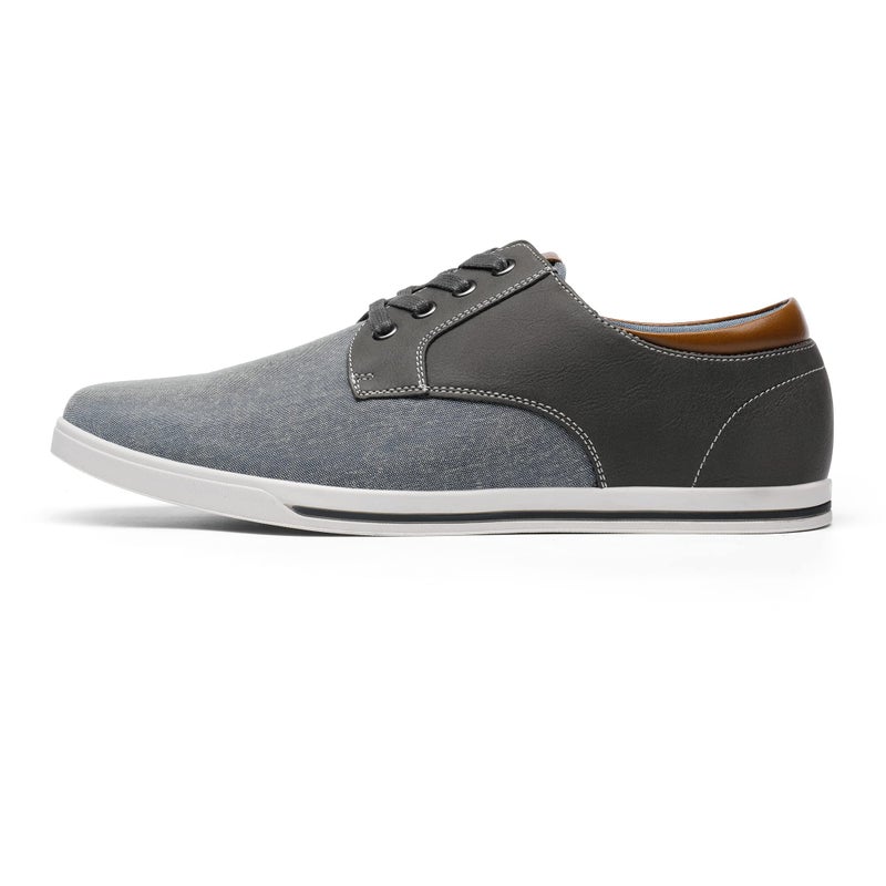 Bruno Marc Men's Oxfords Sneakers Casual Dress Shoes,Size 10,Grey,RIVERA-01 - Image 2