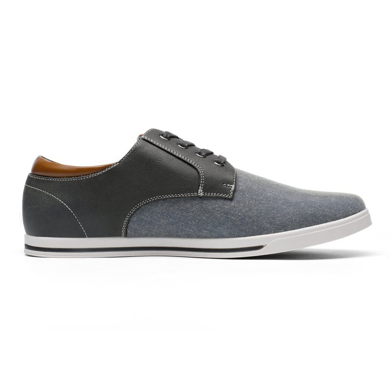 Bruno Marc Men's Oxfords Sneakers Casual Dress Shoes,Size 10,Grey,RIVERA-01 - Image 3