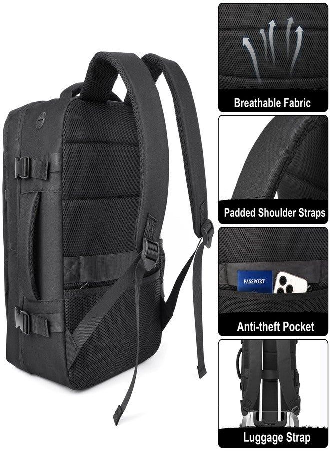 DEYACE Travel Backpack for Men Women, TSA Approved Carry On Backpack Personal Item Size Airplane Approved Weekender Bag, Water Resistant Lightweight Laptop Daypack for Flight - Image 5