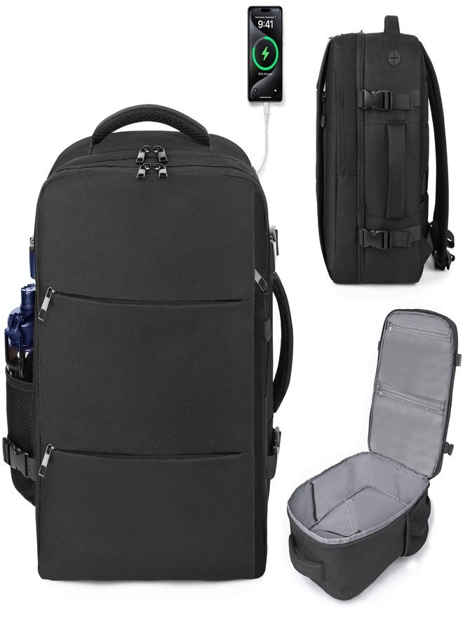 DEYACE Travel Backpack for Men Women, TSA Approved Carry On Backpack Personal Item Size Airplane Approved Weekender Bag, Water Resistant Lightweight Laptop Daypack for Flight - Image 1