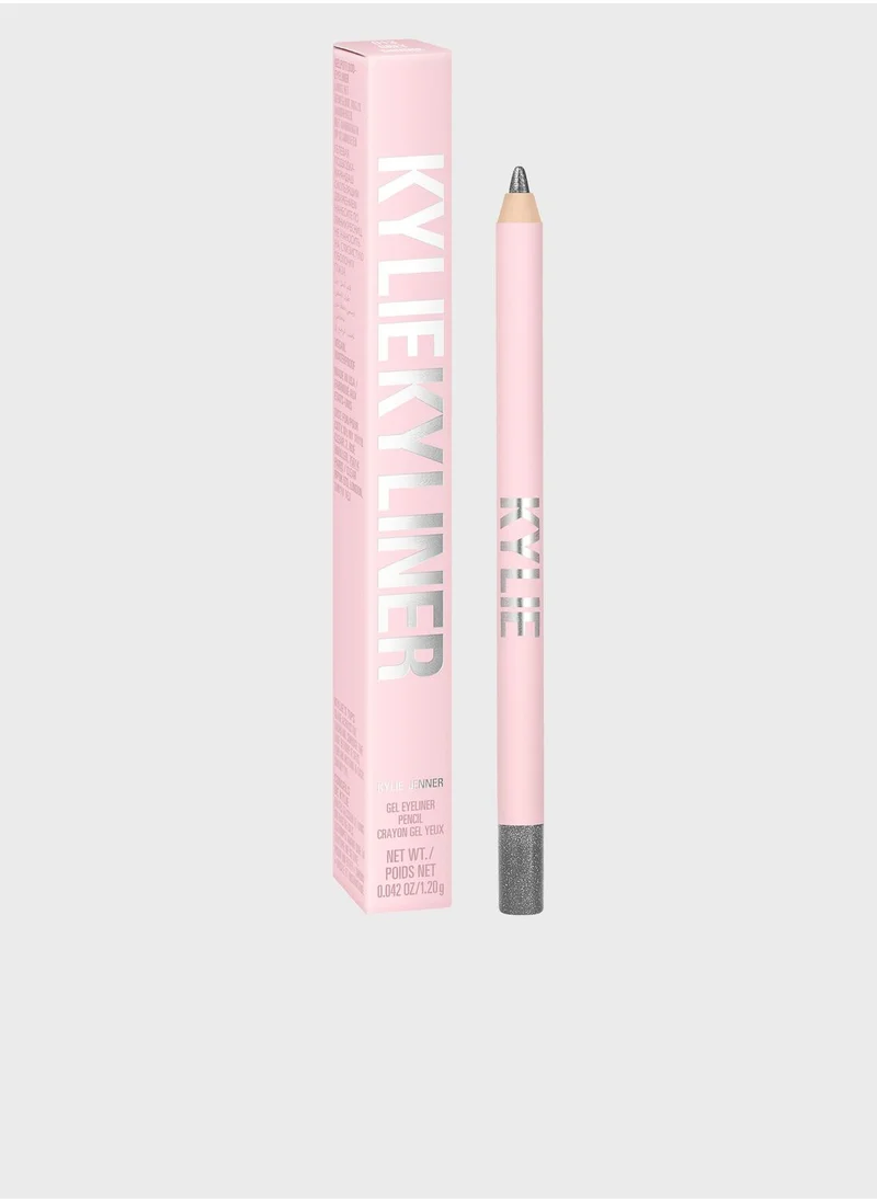 Kylie Cosmetics Kyliner Waterproof Gel Eyeliner Pencil -013 - Grey Shimmer
