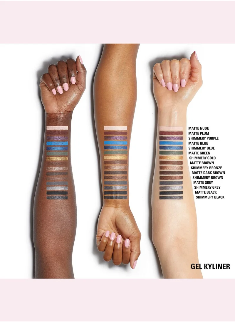 Kylie Cosmetics Kyliner Waterproof Gel Eyeliner Pencil -013 - Grey Shimmer