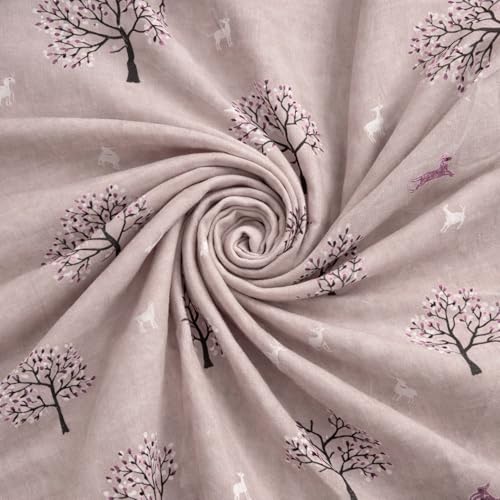 CHITRAKOOT 300 TC 100% Pure Cotton King Size Bedsheet | Ultra Soft, Breathable & Skin-Friendly | with 2 Pillow Covers (108 x 108 inch) | Elegant Beige Leaf Print - Image 5