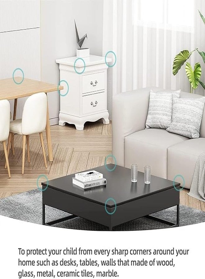 GRAVINO Corner Protector for Baby, Furniture Corner Guard - Baby Proofing Cushion to Cover Sharp Furniture & Table Edges - Clear & Transparent - (12 Pack) - L Shape - Image 5