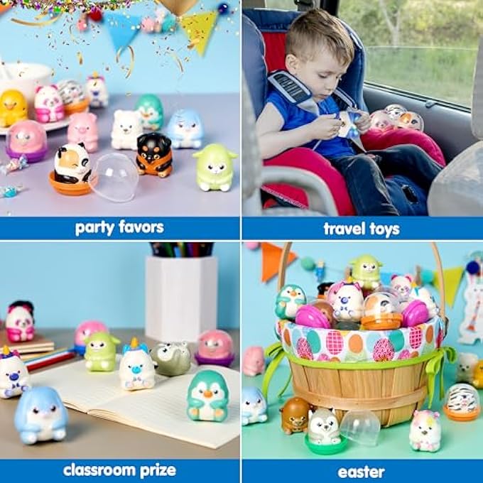 JOYIN 20 Pcs squishy toys Kawaii Animal Party Favors for Kids Slow Rising Toys for Boys and Girls Stress Relief Squeeze Toys for Birthday Party Gifts Goodie Bag Stuffers Pinata Stuffers - Image 4