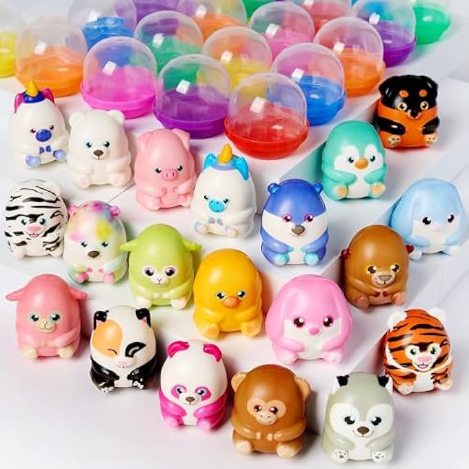 JOYIN 20 Pcs squishy toys Kawaii Animal Party Favors for Kids Slow Rising Toys for Boys and Girls Stress Relief Squeeze Toys for Birthday Party Gifts Goodie Bag Stuffers Pinata Stuffers - Image 3