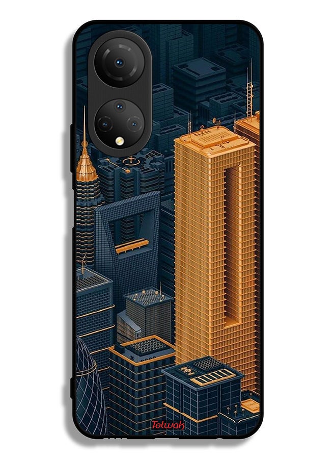 Tolwak Honor X7 Protective Case Cover Buildings Art - Image 2