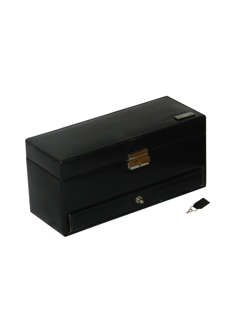 LAVERI LEATHER - Laveri Genuine Leather Designer New Collection 04 Watch Case And Jewellery Box - Image 1