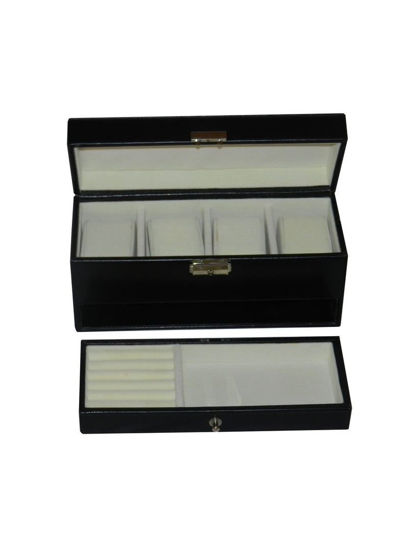 LAVERI LEATHER - Laveri Genuine Leather Designer New Collection 04 Watch Case And Jewellery Box - Image 1