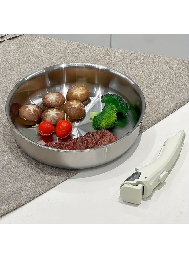 Detachable Heat Proof Pot Handle Clip On Universal Holder Black - Image 2