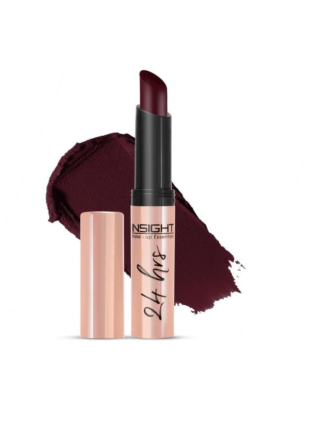 INSIGHT 24 Hrs Non-Transfer Matte Lipstick | Lightweight, Highly Pigmented, Long Wear | Kiss Proof & Smudge Proof | With Vitamin E & Jojoba Oil | Vegan, Toxin Free | Shade 22 - Always Classy (3g) - Image 1