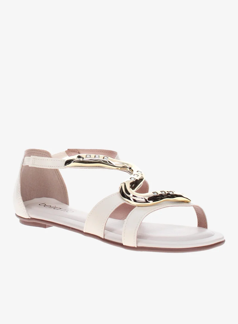 Beira Rio Beira Rio Women’s Flat Summer Footwear – Lightweight Slip-On Comfort with Stylish Casual Design