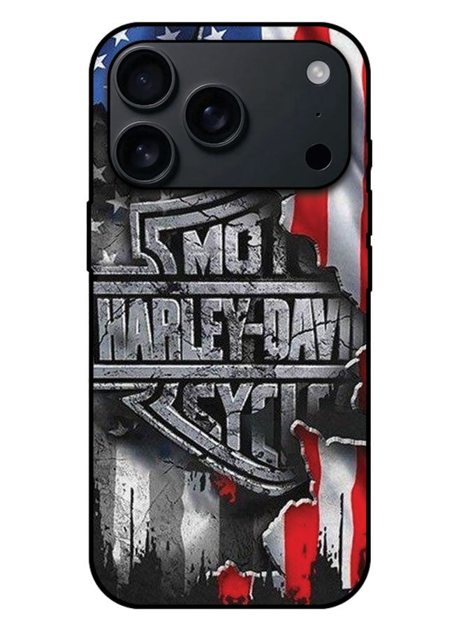 غطاء واقي مطبوع لآيفون 17 برو ماكس - دراجات هارلي ديفيدسون