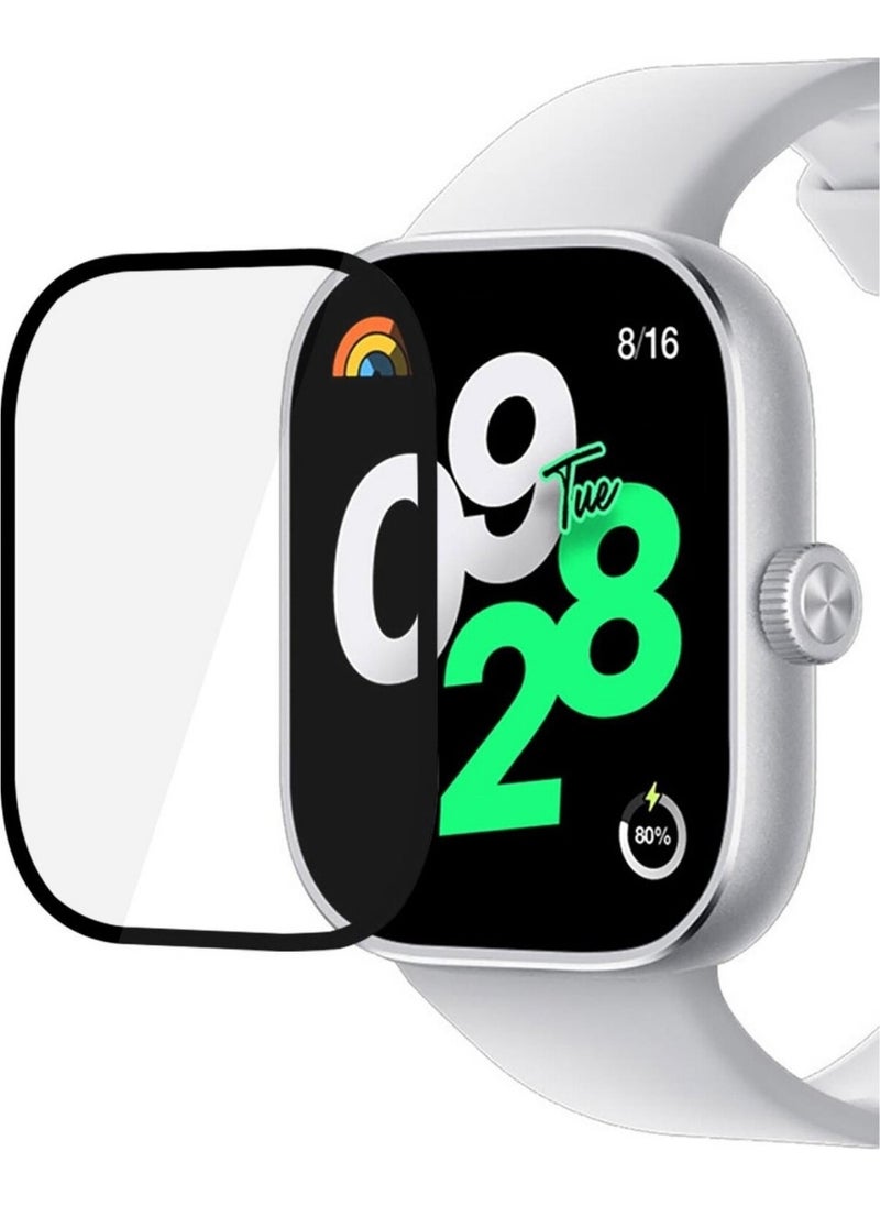 Techmaster Xiaomi Redmi Watch 4 Compatible 3D Full Screen Protector  - Image 1