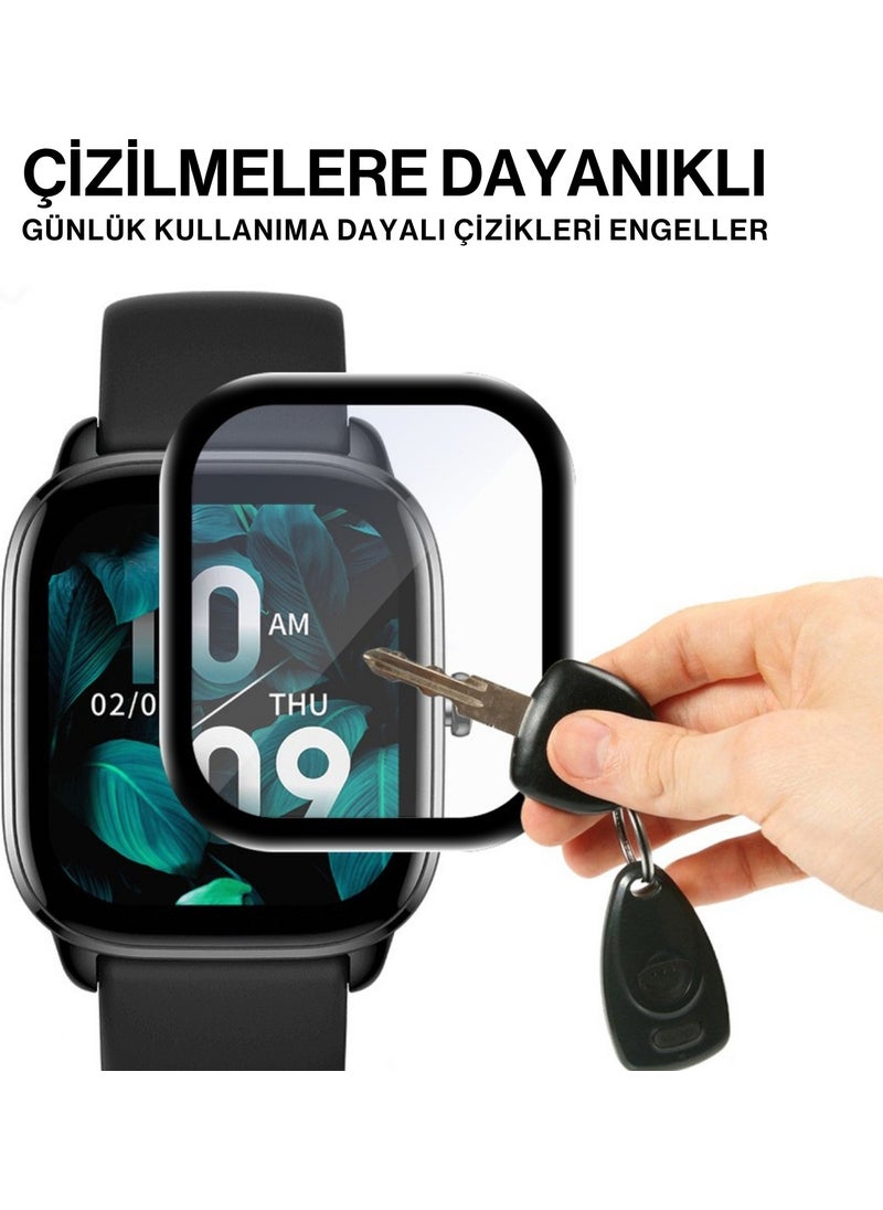 Techmaster Xiaomi Redmi Watch 4 Compatible 3D Full Screen Protector  - Image 2