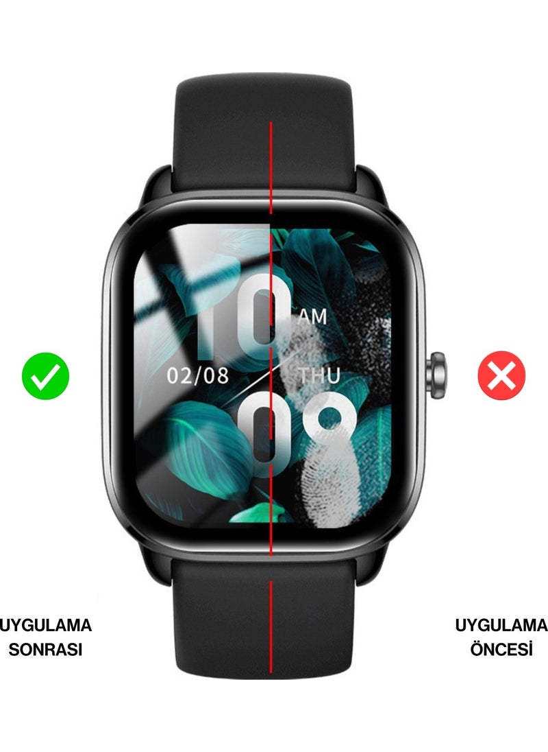 Techmaster Xiaomi Redmi Watch 4 Compatible 3D Full Screen Protector  - Image 5