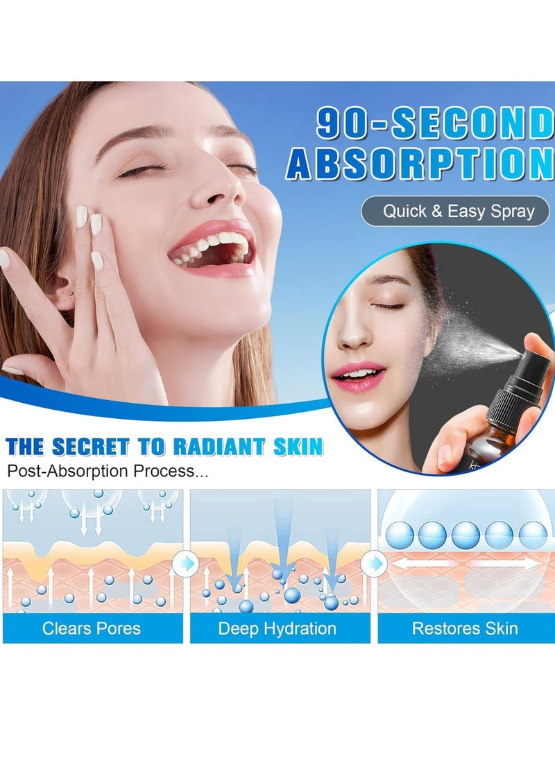 kizenka - 60ml Magnesium Oil Spray Muscle Pain Relieve Oil Spray Mineral Essential Massage Oil Multi Use Improve Sleep Reduce Stress Soothes Skin Relieve Pain Spray Stress and Pain Relief Spray - Image 1