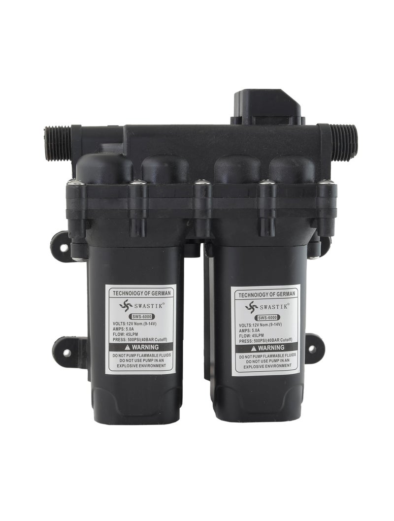 Swastik Submersible Water Pump High Pressure Pumps 45Lpm 500 Psi 12v DC Water Pump Double Motor PumpCooler Pump for Desert Air Cooler, Aquarium, Ponds, Fountains - Image 3