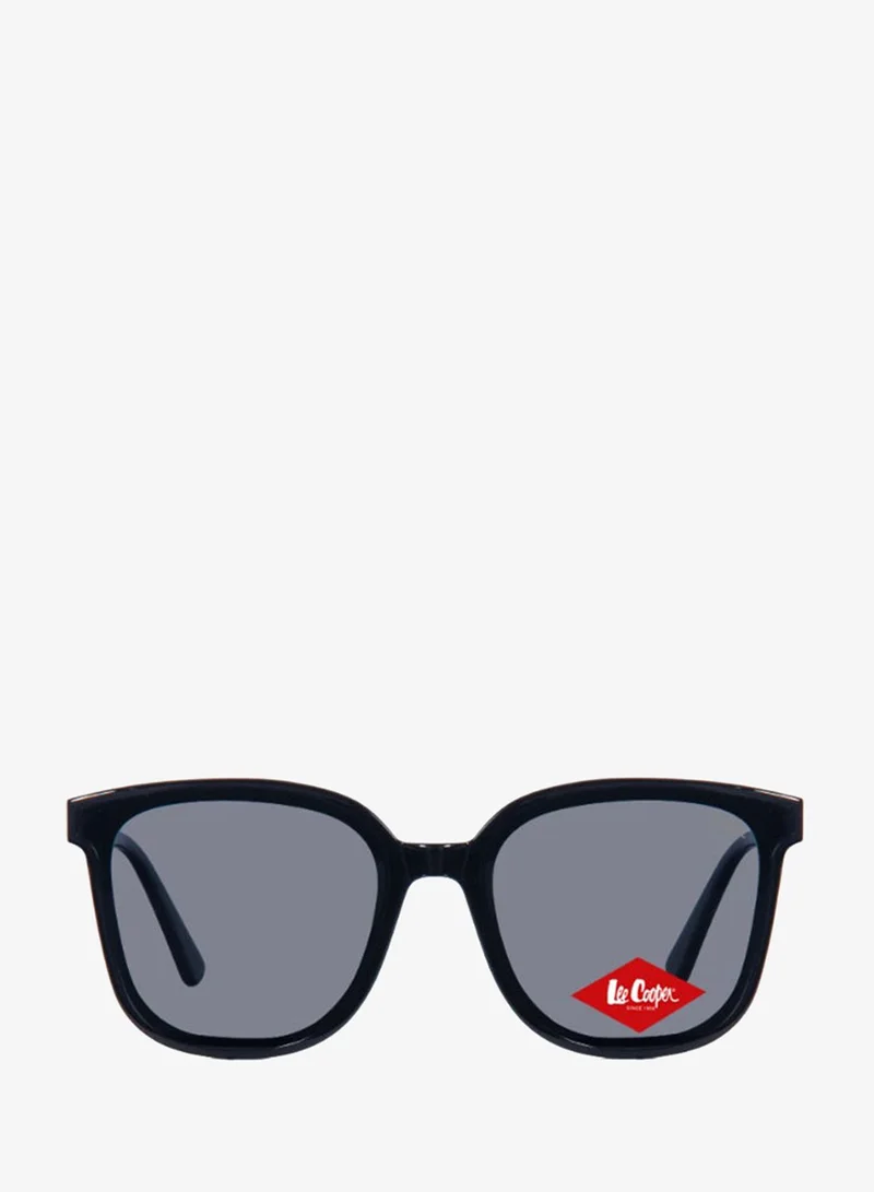 لي كوبر Polarized Sunglasses Black Frame Grey Mirror Lens 65mm  - LCM10818C1