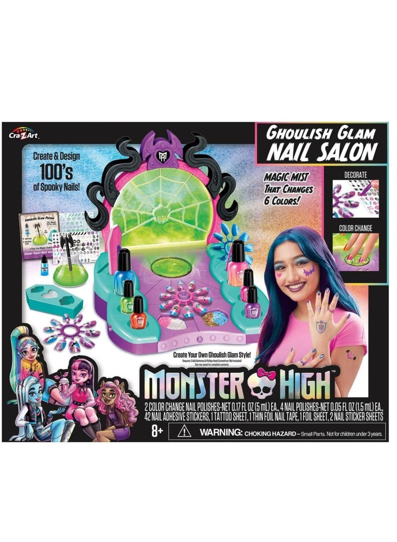 MONSTER HIGH Monster High Ghoulish Glam Nail Salon - Image 1