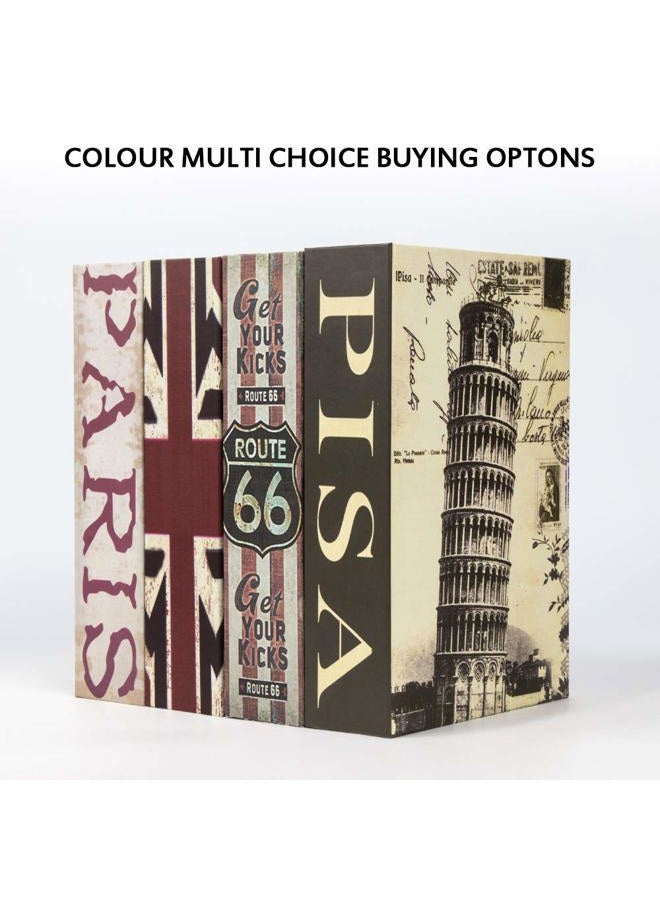 KYODOLED Hidden Metal Lock Box,Diversion Book Safe with Combination Lock,Money Hiding Box,Collection Box,9.5" x 6.2" x 2 .2",USA - Image 5