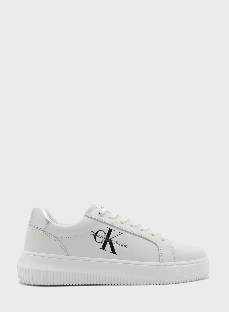 Calvin Klein Jeans Lace Up Low Top Sneakers