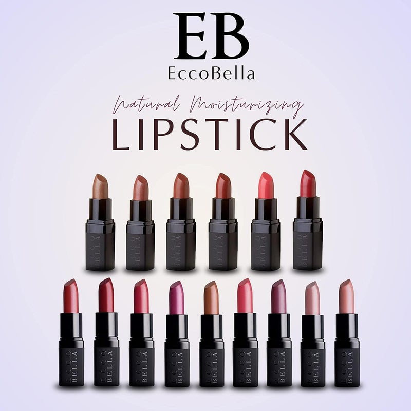 Ecco Bella FlowerColor Moisturizing Lipstick in Primrose - Natural and Organic with Vitamin E - Image 2