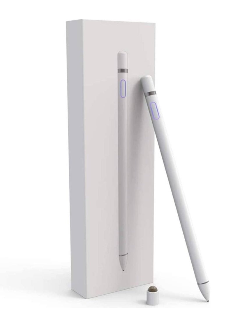 Stylus Pen Compatible with iPad, Pencil Styluses Compatible with iPad 2/3/4/5/6/7/8/9 Generation Pro 9.7/10.5/11/12.9 Air 1/2/3/4 Mini 1/2/3/4/5/6 Alternative Drawing Smart Stylist for Touch Screens