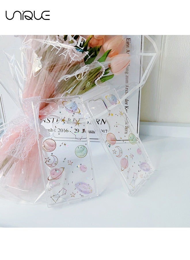 يونيك ☪ متوافق: تم تصميم حافظة الهاتف الشفافة هذه لجهاز Samsung Galaxy S24 Ultra (يرجى التحقق من الطراز قبل الشراء). - Image 2